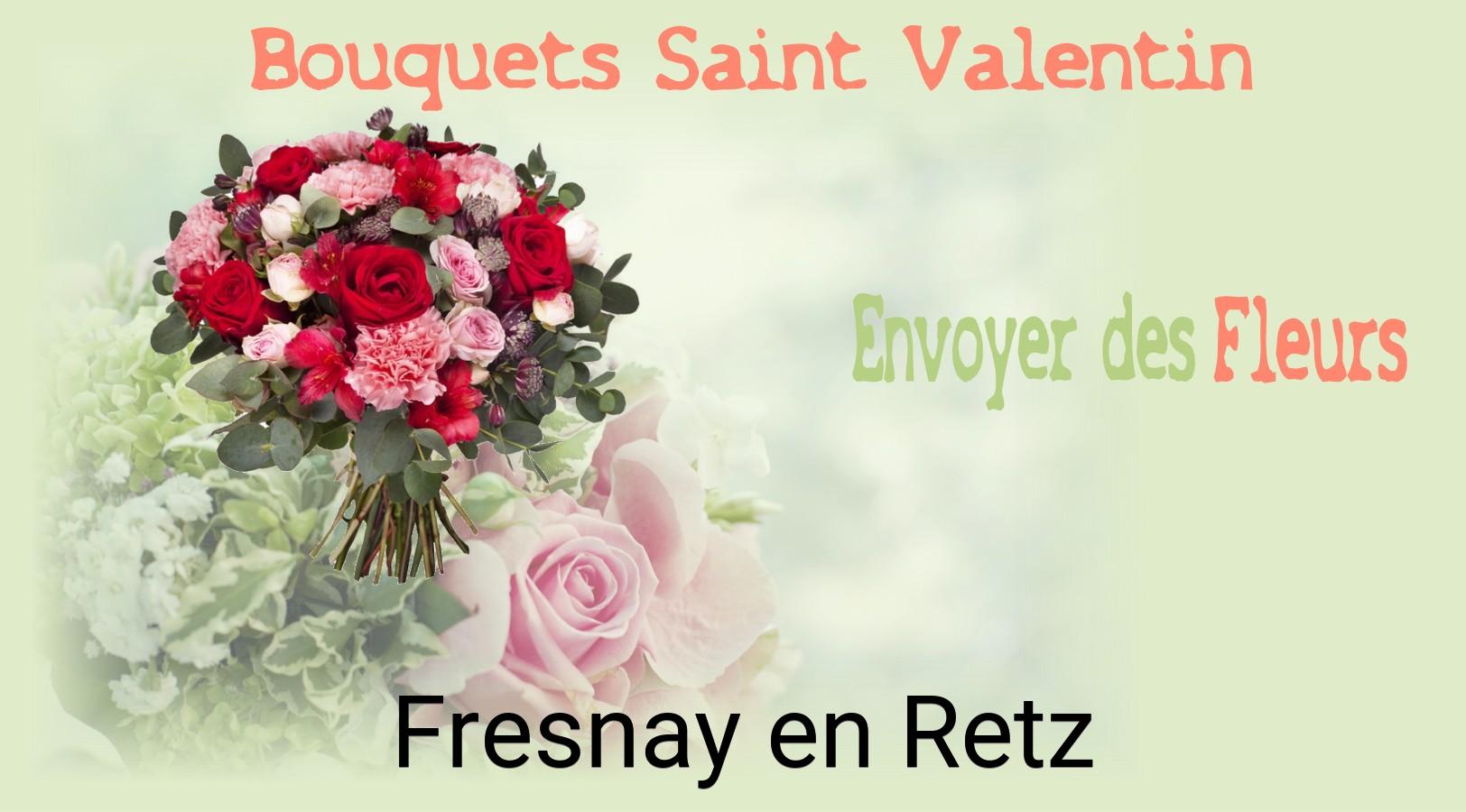 Roses de Saint-Valentin livrées à Fresnay-en-Retz